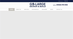 Desktop Screenshot of go-large.co.uk