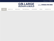 Tablet Screenshot of go-large.co.uk